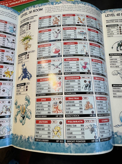 Pokemon Crystal Version Official Nintendo Power Strategy Guide With Foldout GBC